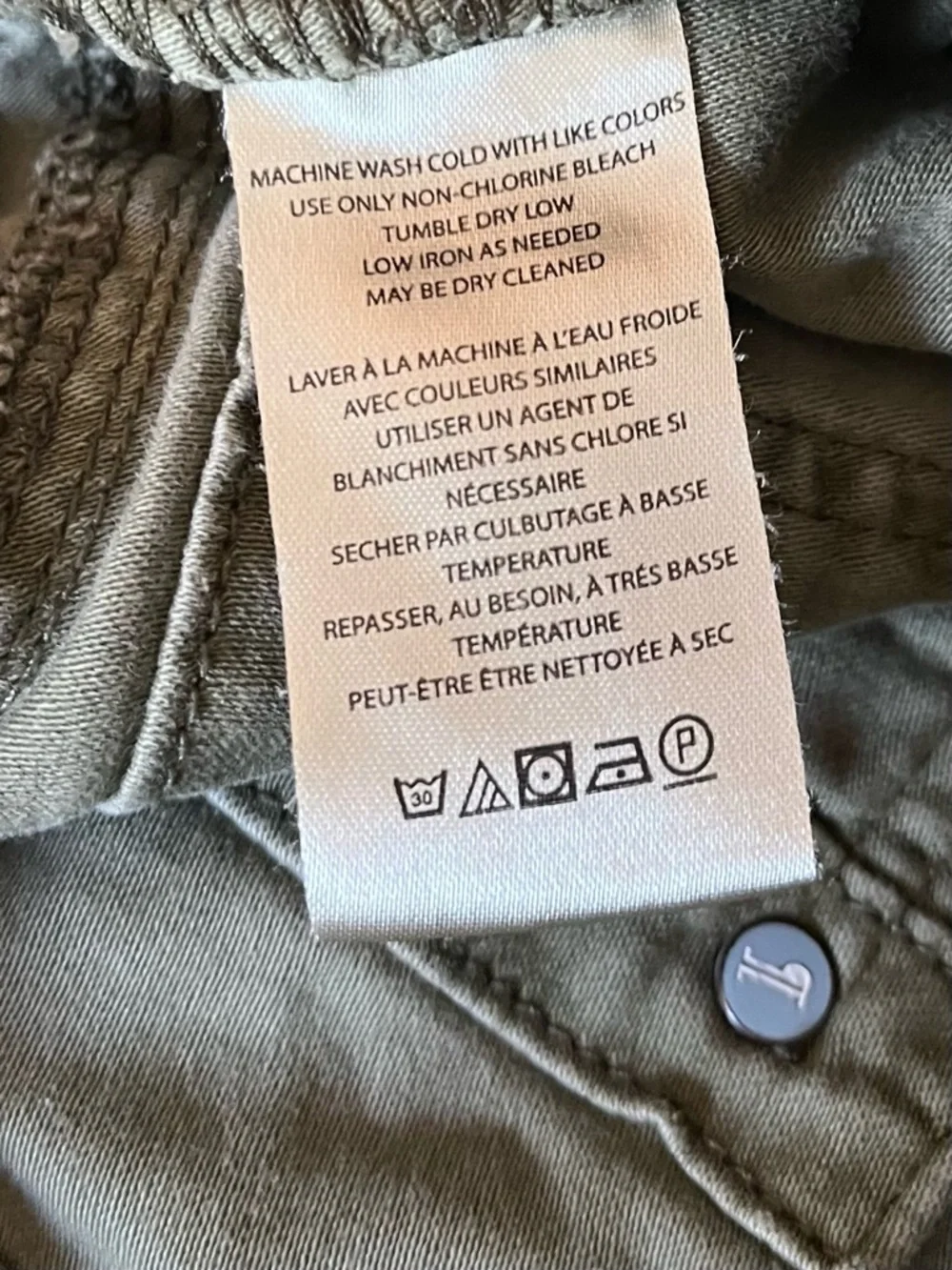 Anthro Pilcro The Wanderer olive 🫒 green shorts sz 26 - Picture 13 of 13